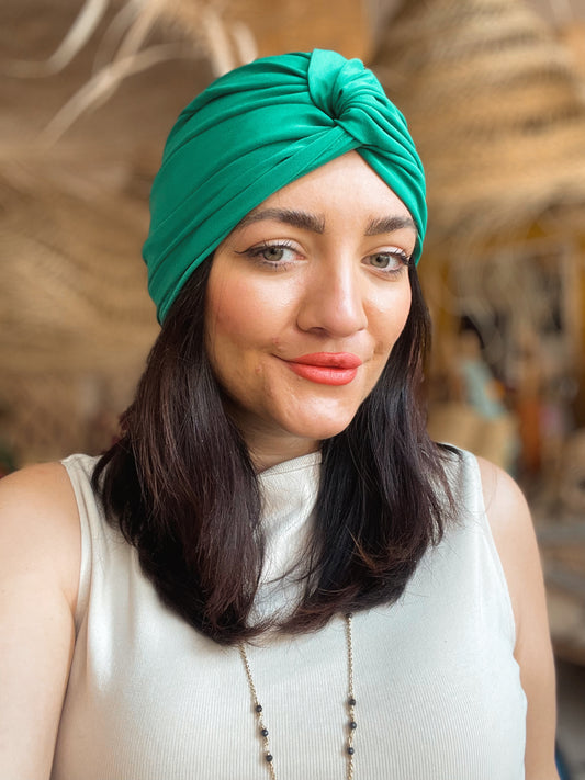 Turban zelená